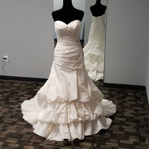 Moonlight, strapless, mermaid, size 12, beaded